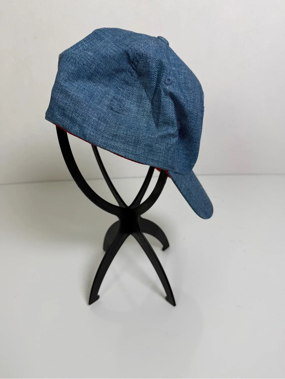 Old Time Hockey Men’s New York Rangers FlexFit Denim NHL Hat Cap S/M Blue Gray
